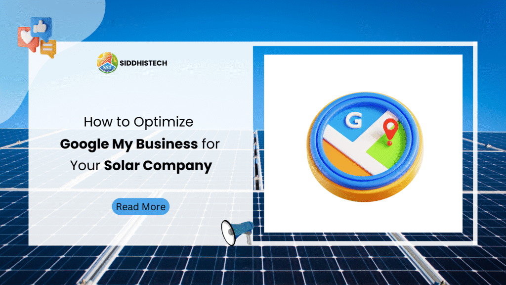 Google My Business Optimization for Solar Companies