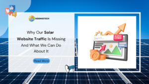 solar website traffic