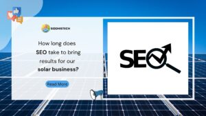 Solar business seo results